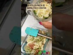 #Receta: Pasta 🍝 con Vegetales para tu Toddler