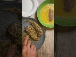 #receta pollo “crunchy” saludable
