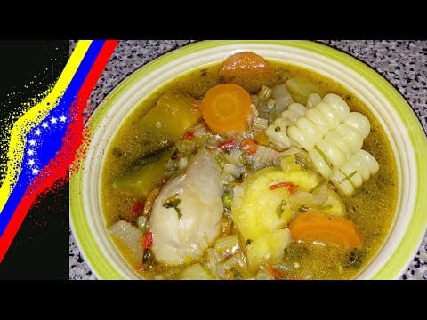 #RECETA | SANCOCHO VENEZOLANO FÁCIL – SOPA DE POLLO 🥣🥬🥕🧅