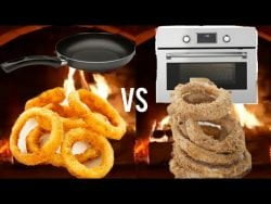 #Receta Sartén VS Horno (AROS DE CEBOLLA CRUJIENTE 🧅 al estilo Burger King) ¿Y tú?