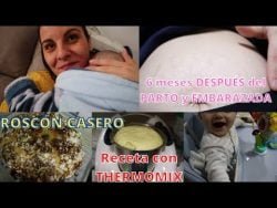 ROSCÓN DE REYES CON THERMOMIX🍩|CUIDADO DE LA PIEL EMBARAZADA|VLOG #thermomix#hogar#vlog#embarazo