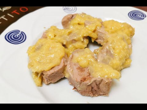 Solomillo de cerdo al vino blanco en Monsieur Cuisine Connect