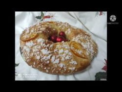 Última receta de Navidad/Roscón de reyes/Thermomix/También se puede hacer manual y con amasadora