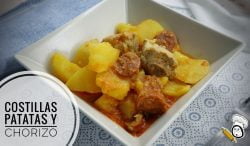 Costillas con Patata y Chorizo Mambo