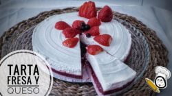 Tarta de Fresa y Queso en Thermomix ®