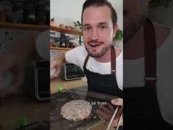 476 calorías | hamburguesa de pollo #shorts #receta #recetasana #mexico