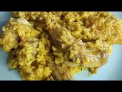 Arroz con conejo, fácil y rico con Thermomix
