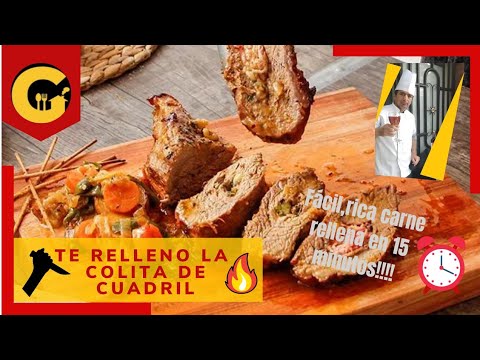 COLITA de CUADRIL RELLENA #receta Explota de SABOR #receta | El Escuadrón Goumert