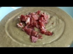 Crema de alcachofas, fácil y rico con Thermomix