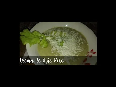 Crema de Apio Keto #RECETA #KETO #SOPADEAPIO Baja de peso comiendo esto |  recetástico