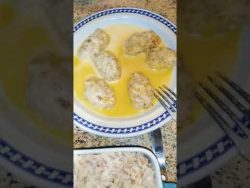 Croquetas de puchero. #receta #croquetas #croquetascaseras #croquetasdepuchero #youtubeshorts