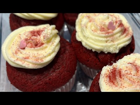 Cupcakes RED VELVET en MONSIEUR CUISINE SMART. Trucos para el FROSTING PERFECTO!