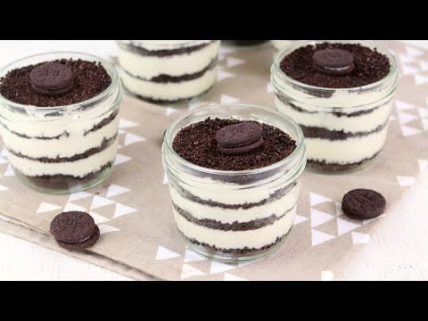 🍫Tiramisú de OREO en vasitos con Thermomix🍫 | Postre fácil y delicioso