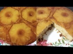 💥VOLTEADO DE PIÑA🍍 | QUEQUE DE PIÑA #receta casera✅