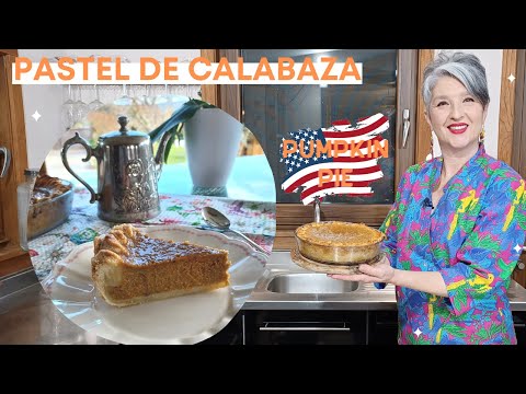 🥧 PASTEL DE CALABAZA AL ESTILO AMERICANO 🇺🇸 PUMPKIN PIE con Thermomix® #TM6 #TM5 #TM31 🔝