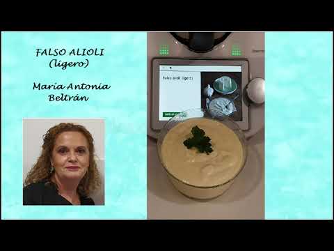 FALSO ALIOLI (ligero) con THERMOMIX