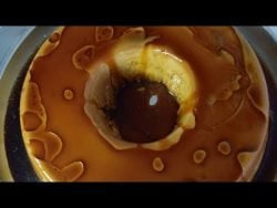 Flan de Kit Kat, fácil y rico con Thermomix