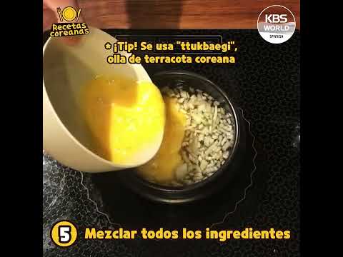 Gyeranjjim, huevo al vapor suave y esponjoso #cocina #receta