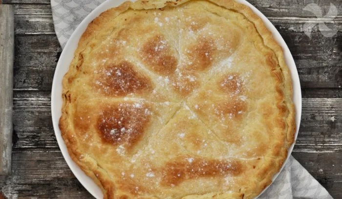 Hojaldre de ricotta y naranja amarga