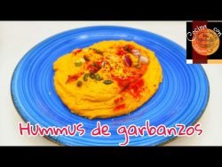 Hummus de garbanzo fácil para hacer en casa I #veganfood #receta #dietamediterranea #dietasaludable