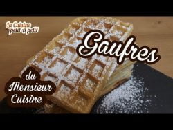 LES GAUFRES DU MONSIEUR CUISINE 🧇🧇🧇 | WAFFLE RECIPE
