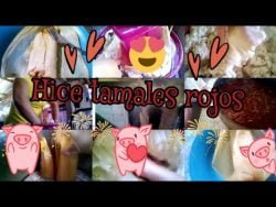 mi primera vez haciendo tamales rojos 🤗#receta #micasamirinconcito#motivate