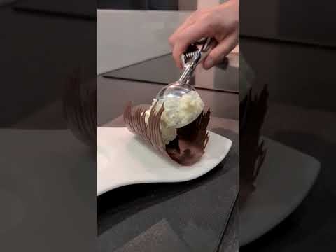 Nest Design 🍫🍫🍫 #shorts #comida #ideas #recipe #receta #chocolate #desert #design #foodie #tasty