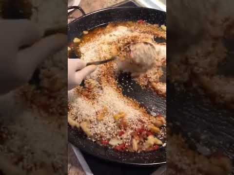 Paella de marisco (estilo señorito) #paella #receta #paellademarisco