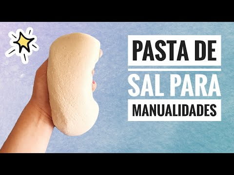 Pasta de Sal para hacer figuras|#Receta
