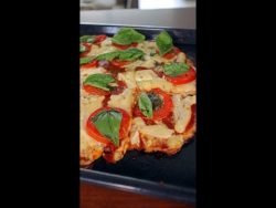 Pizza de Pollo #shorts #pizza #pollo #receta #facil #vlog #fyp #Paraguay #EnElHornoConPeta