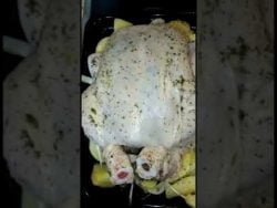 Pollo asado de la abuela. #receta #recetafacil #polloasado #pollo #polloasadoconpatatas