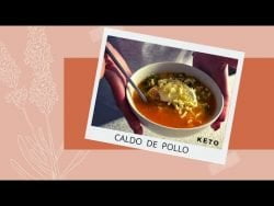 RECETA CALDO DE POLLO KETO | COCINA CONMIGO | #MAMAKETO #COCINACONMIGO #RECETA