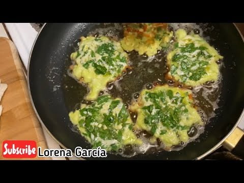 Receta COMO PREPARAR TORTITAS DE ESPINACAS CON QUESO #RecetasFáciles |  recetástico