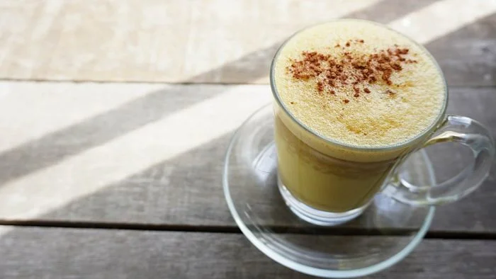 Receta de Golden cúrcuma latte