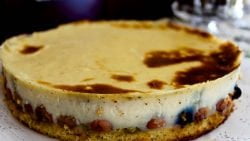 Receta de pastel de murasakiimo latte