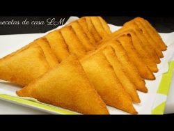 RECETA FÁCIL Y RÁPIDA TRIÁNGULOS RELLENOS