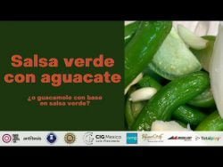 #shorts #receta salsa verde con aguacate o ¿será guacamole con salsa verde?