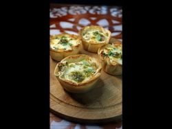 Tartaletas 4 Quesos 🧀😃 #shorts #tartaleta #lunessincarne #comida #facil #receta #vlog #fyp #paraguay