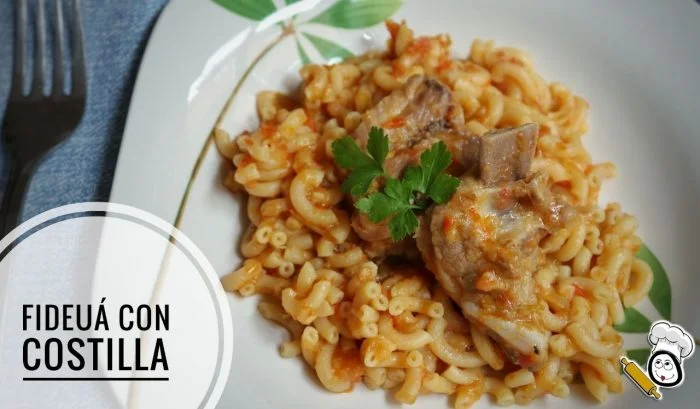 Fideuá con Costillas en Thermomix ®