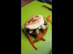 Arepas Vegetarianas #shorts #LunesSinCarne #Arepas #Vegetarianas #Receta #Comida #Paraguay #fyp