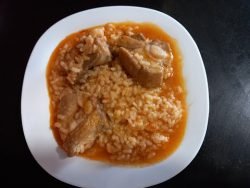 Arroz caldoso con costillas ** Monsieur cuisine Smart, Connect y Plus **
