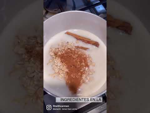 Avena Estilo Arroz con Leche! #recetas #receta