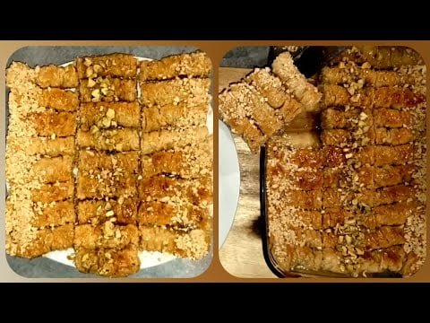#Baklava una #receta de #Postre #Turco muy #Fácil, #Delicioso y #Crujiente