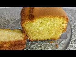 Bizcocho básico, fácil y rico con Thermomix