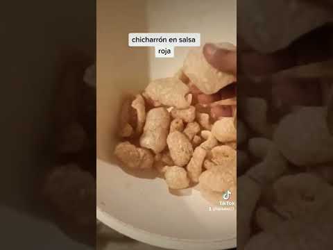 chicharrón en salsa roja # cocina #receta #shot #lupitabel #suscribete