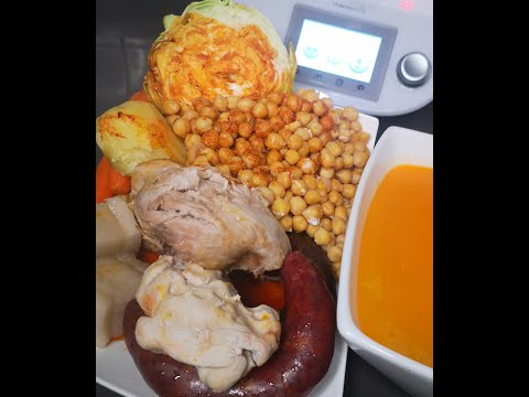 cocido madrileño en thermomix