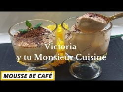 Como hacer MOUSSE DE CAFÉ muy fácil en Monsieur Cuisine