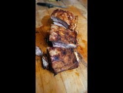 Costilla a la Parrilla #shorts #asado #parrilla #costilla #fuego #lento #comida #receta #vlog #fyp