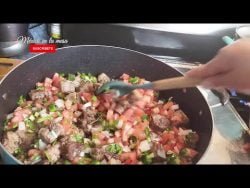 Costillitas De Puerco A La Mexicana Muy Rica Receta ❤️