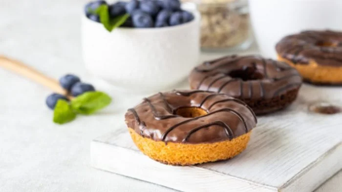 Donuts saludables con garbanzos y avena